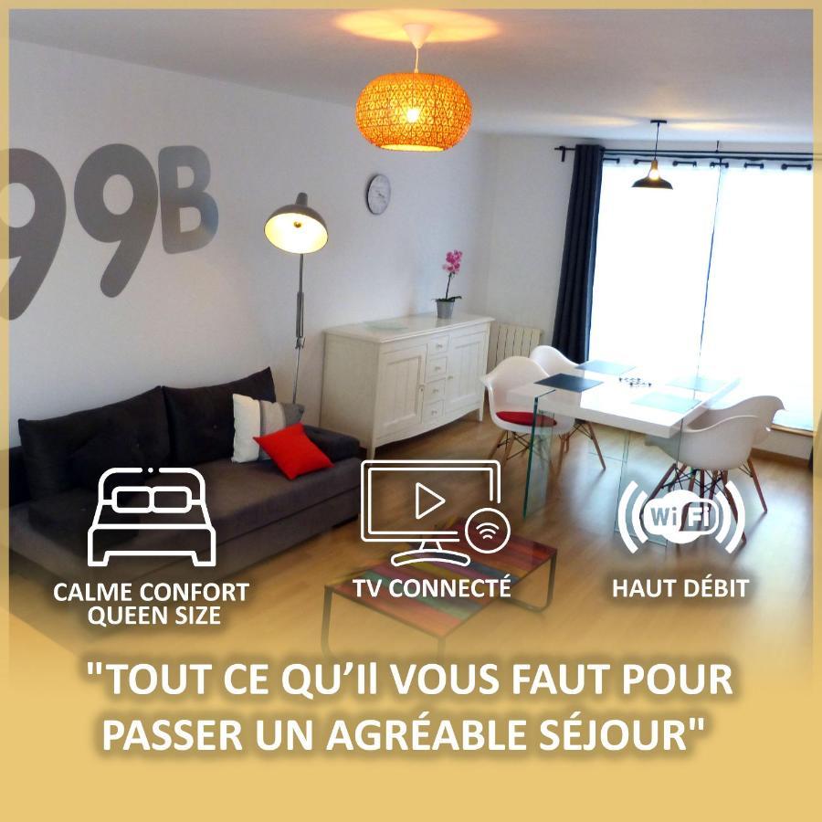 Le 99B Modern Apartment Queen Size Bed Connected Tv Hallennes-lez-Haubourdin Εξωτερικό φωτογραφία