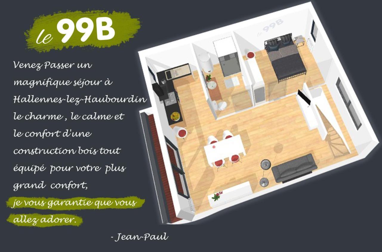 Le 99B Modern Apartment Queen Size Bed Connected Tv Hallennes-lez-Haubourdin Εξωτερικό φωτογραφία